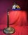 Bring timeless elegance and functional lighting to your home or office with this **Vintage Mid-Century Modern Tiffany-...