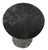 Contemporary Black Fossilized Stone Side Table, Small - Acadia by Oggetti For Sale - Image 3 of 3