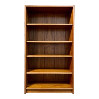 Vintage Mid Century Modern Danish Bookcase With Adjustable Shelves. Circa 1970s For Sale