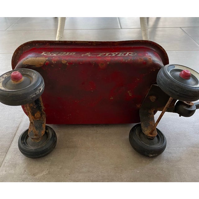 Vintage Small Radio Flyer Wagon For Sale - Image 10 of 10