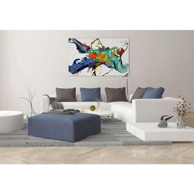 Acrylic on canvas Edition: Unique, Unframed. This work is exclusive to IdeelArt. The work is sold as a diptych, dimensions...