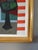 Paint Mid-Century Modern 'The Striped Room' Vintage Still Life Oil Painting by Swedish Artist Bengt Orup (1916–1996), Framed For Sale - Image 7 of 13