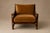 Brazilian Modern Armchair in Imbuia Wood and Cognac Velvet, Brazil, 1960s For Sale - Image 9 of 18