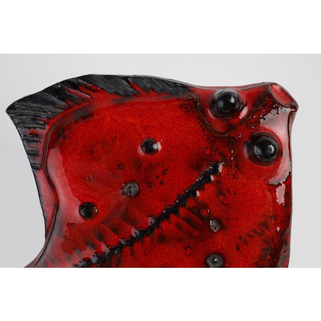 Mid-Century Modern Mid‑Century Ceramic Fish from Amphora, Belgium, 1960s For Sale - Image 3 of 11