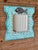 1990s Whimsical Hand-Painted Coastal Folk Art Fish Wall Mirror For Sale - Image 10 of 10