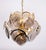 Smoked Glass Disc Chandelier from Vistosi, Italy, 1960s For Sale - Image 10 of 13