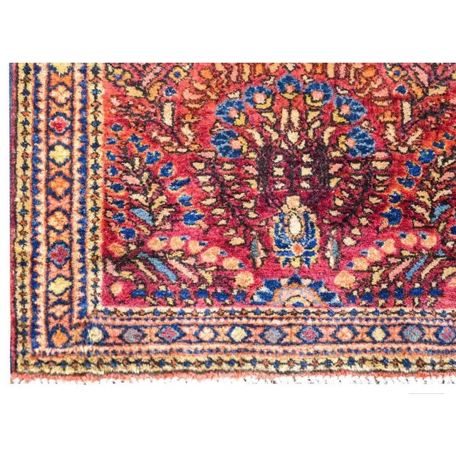 Traditional Early 20th Century Sarouk Rug For Sale - Image 10 of 11