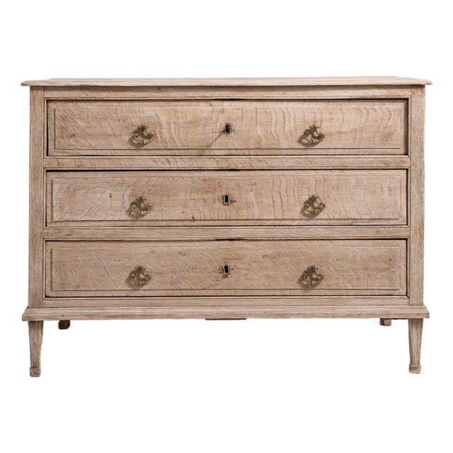French Oak Chest of Drawers, Antique, France, Early 19th Century For Sale