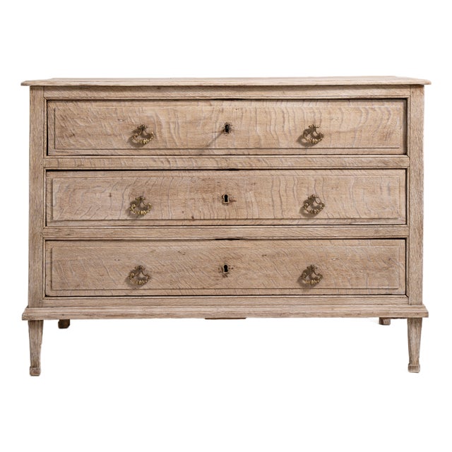 French Oak Chest of Drawers, France, Early 19th Century For Sale