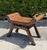 Tommy Bahama Vintage Woven Rattan Scroll-Arm Footstool / Side Table For Sale - Image 4 of 11