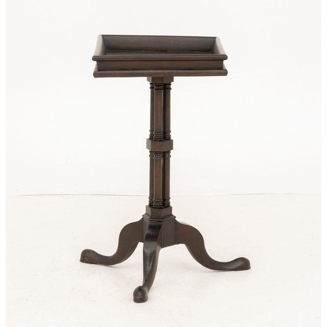 Early 20th Century Edwardian Mahogany Stained Side Table For Sale - Image 5 of 6