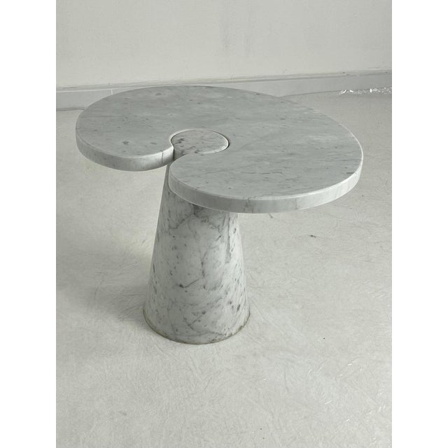 Carrara Marble Coffee Table by Angelo Mangiarotti for Skipper, 1971 For Sale - Image 9 of 12