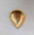 American Vintage C1985 Signed Monet Goldtone "Hammered" Tear Drop Shaped Brooch For Sale - Image 3 of 10