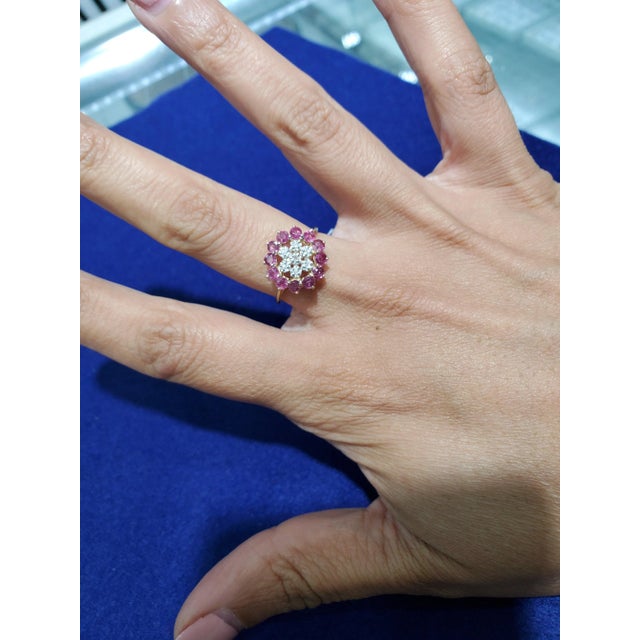 ♥ Product Summary ♥ Main Stone: Ruby & Diamonds Approx. Total Carat Weight: 1.00cttw Band Material: 14k Yellow Gold...