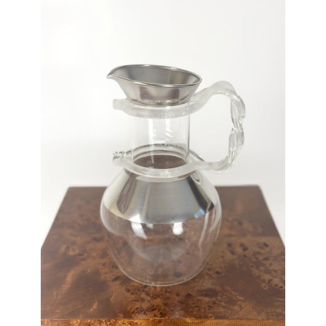 Mid-Century Modern Vintage Dorothy Thorpe Carafe For Sale - Image 3 of 4