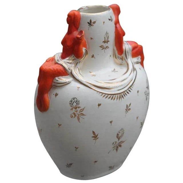 Italian Ceramic Vase, 1950s For Sale - Image 9 of 9