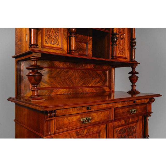 Brown Cupboard in Pine, 1800s For Sale - Image 8 of 18