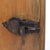 Rustic Farmhouse Folk Art Painted Bridal Cabinet, 1784 For Sale - Image 11 of 18