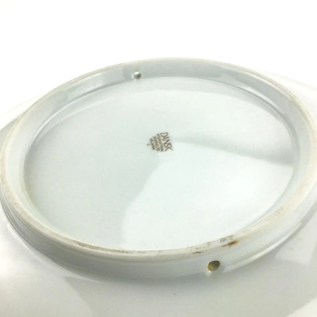 Ceramic Vintage Dansk Ceramic Charger Platter Serving Dish For Sale - Image 7 of 9