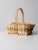 Hand-Woven Harvest Basket For Sale - Image 6 of 12