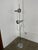 Space Age 2-Light Floor Lamp in Brushed Metal, Italy, 1960s For Sale - Image 10 of 11