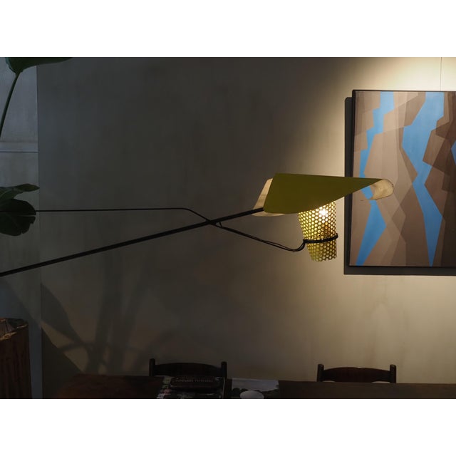 Model 128 Wall Light by Jacques Biny for Luminalité, 1950s For Sale - Image 3 of 15