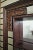 Mid 20th Century Chinese Carved and Lacquered Wood Framed Mirrored-Back Wall Etagere For Sale - Image 5 of 10