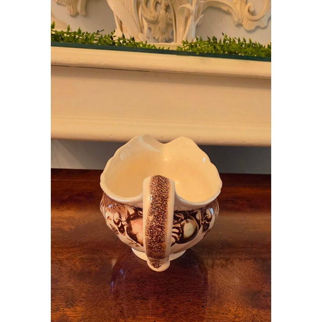 Johnson Brothers Vintage Johnson Brothers Gravy Boat and Relish Underplate England 2-Pieces For Sale - Image 4 of 11