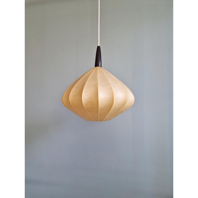 Vintage Cocoon Pendant Light, 1960 For Sale - Image 18 of 18