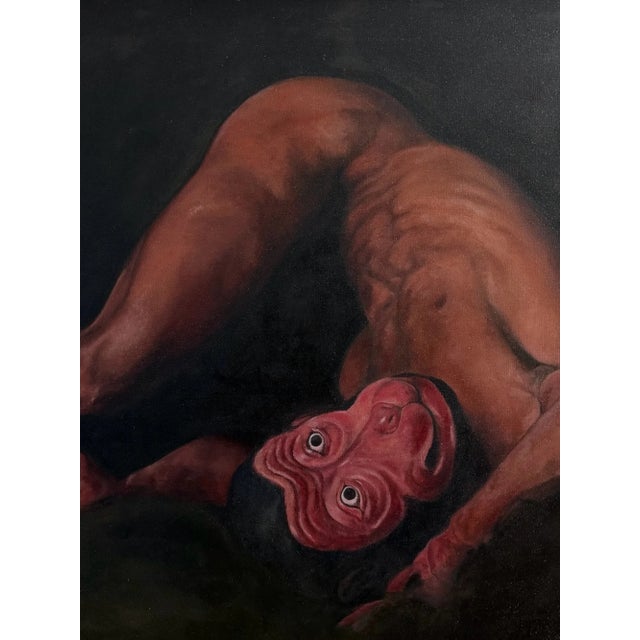 Arborsimian Oil Painting by Ken Higaki For Sale In Los Angeles - Image 6 of 6
