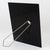 1970s Tommaso Barbi Black Lucite and Brass Decor Picture Frame, circa 1970 For Sale - Image 5 of 9
