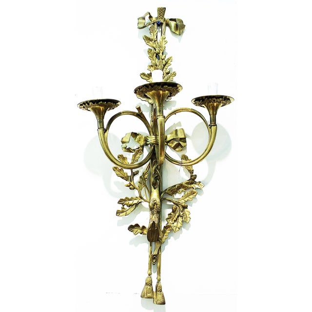 Louis XVI-Style Wall Sconce For Sale