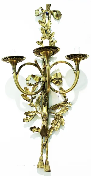 Louis XVI-Style Wall Sconce