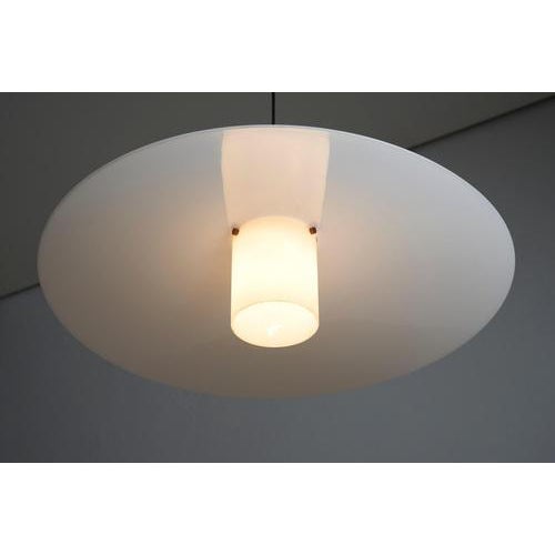 Wood 1534 Natural Pendant attributed to Luxus in Teak & Acrylic Glass, 1960s For Sale - Image 7 of 10