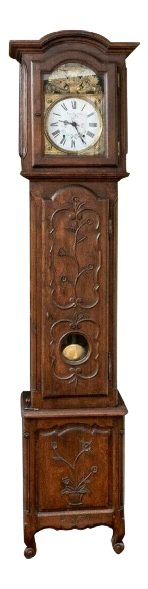 19th Century French Long Case Clock by Francois Desire’ Odobez A’ Morez 1843