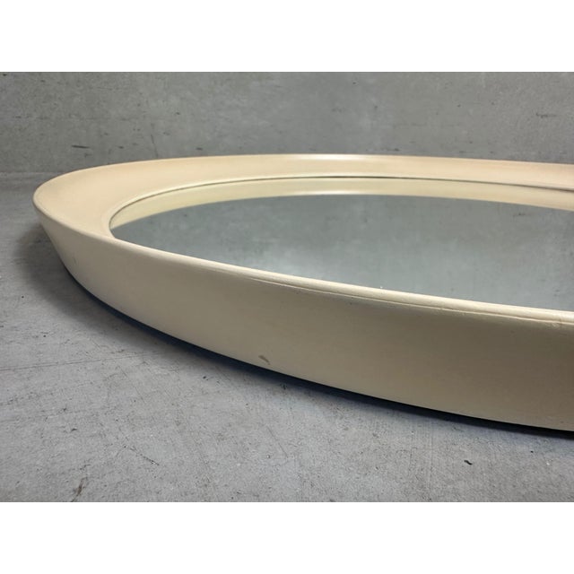 Vintage Round Mirror in Glass, 1970s For Sale - Image 4 of 7