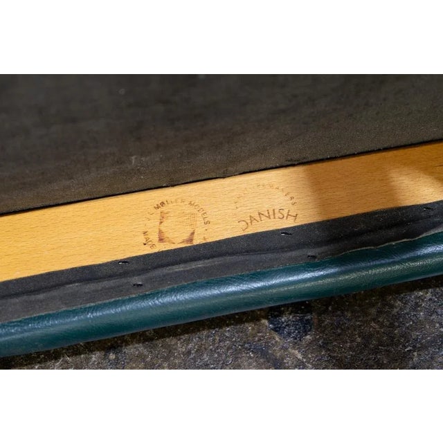 Model 80A Stool with Leather by Niels Otto Møller for J.L. Møllers, 1960s For Sale - Image 11 of 12