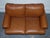 Animal Skin Vintage Tetrad Cordoba 2-Seater Sofa in Tan Leather from John Lewis For Sale - Image 7 of 15