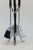 Mid Century Chrome and Wood Fireplace Tools For Sale In Oklahoma City - Image 6 of 17