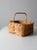 Wood Vintage Splint Weave Basket For Sale - Image 7 of 13