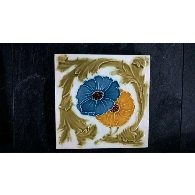 2000 - 2009 Decorative Fireplace Tiles, Set of 10 For Sale - Image 5 of 7