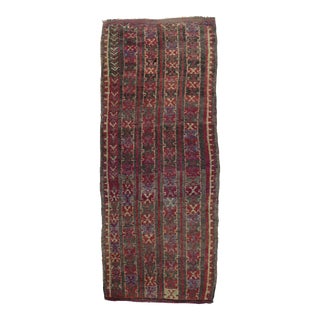 Vintage Berber Moroccan Gallery Rug - 07'03 X 17'01 For Sale