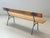 Garden Bench with Delicate Cast Iron Frame and Wooden Slats, 1950s For Sale - Image 11 of 16