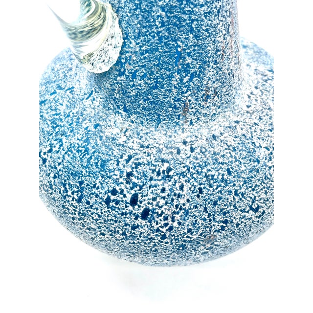 Large Etruscan Style A Scavo Murano Glass Amphora Vase, 1960s For Sale - Image 10 of 18