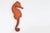 Belgian Ceramic Red Seahorse Plaque by André Bayer, 1960s For Sale - Image 10 of 11