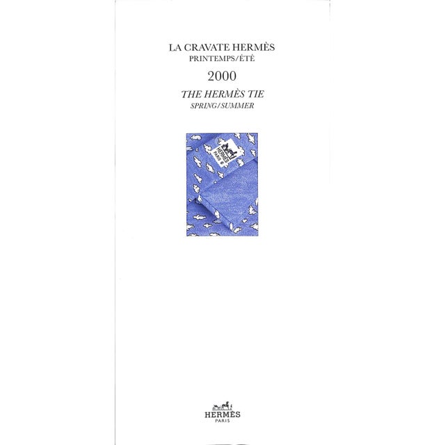 La Cravate Hermes Printemps/Ete: The Hermes Tie Spring/Summer 2000 For Sale