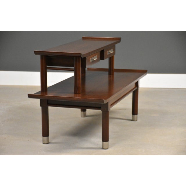 Willett Furniture 1960s Solid Cherry Willett Furniture Tv Console Credenza For Sale - Image 4 of 14