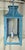 One of a Kind Hand-Painted Turquoise Hanging Lantern Steel & Solid Brass For Sale - Image 10 of 18