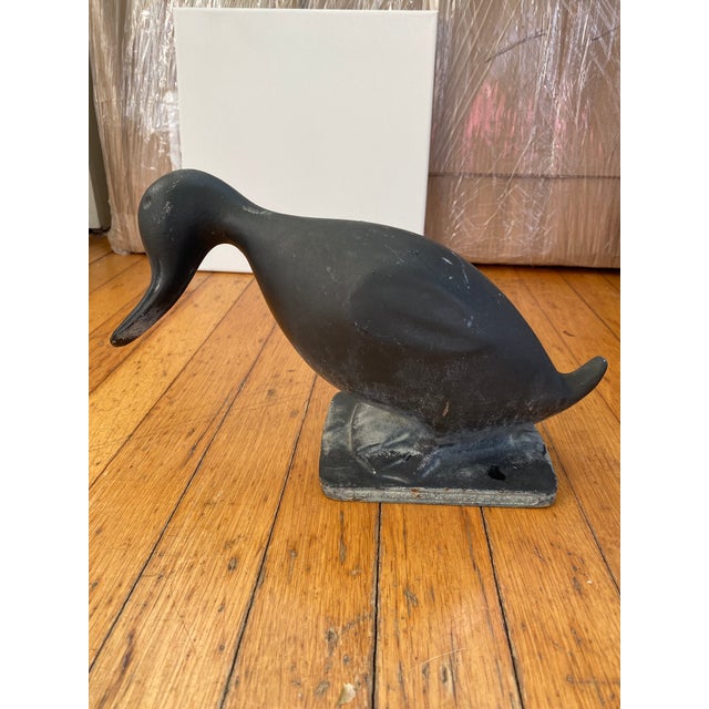 Early 21st Century Cast Iron Duck Door Stop For Sale - Image 5 of 5