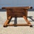 Vintage Rustic Asian Hand-Hewn Elm Wood Saddle Seat Low Stool For Sale - Image 9 of 10